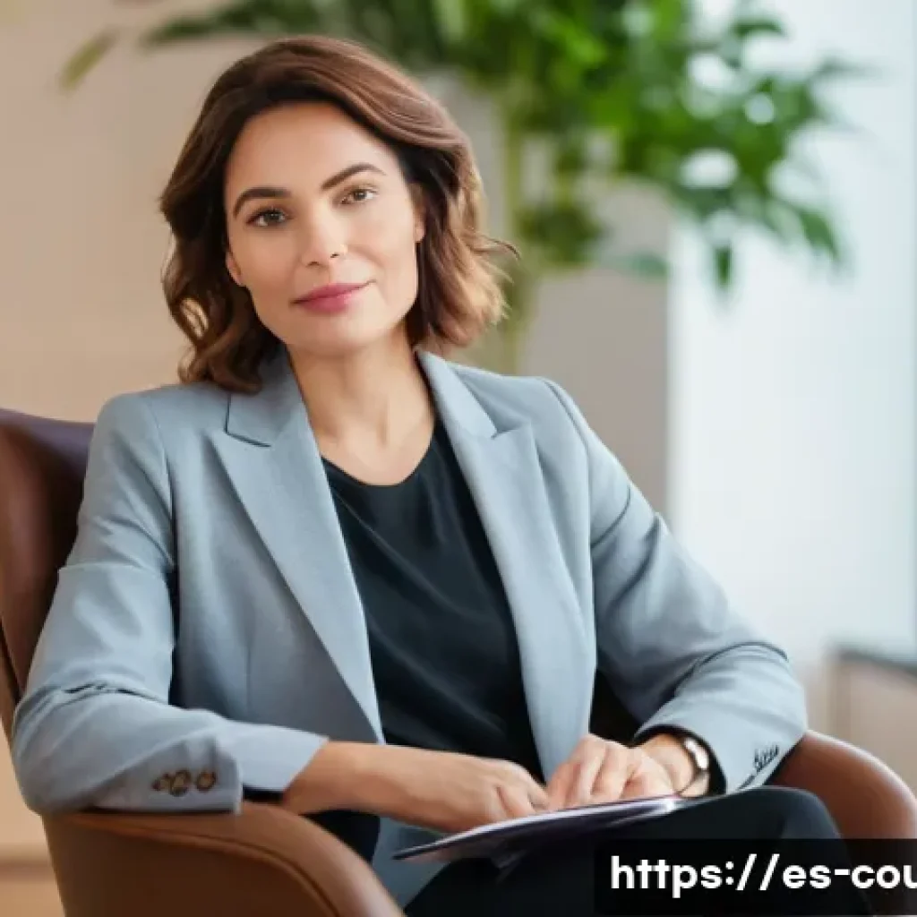 상담심리사 자격증의 중요성 - **Prompt 1: Empathetic Counseling Session**
    A warm, inviting, and modern therapy office bathed i...