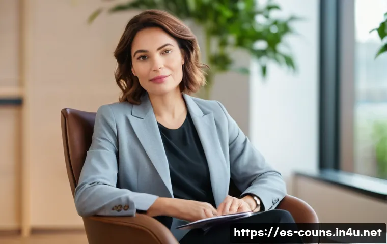 상담심리사 자격증의 중요성 - **Prompt 1: Empathetic Counseling Session**
A warm, inviting, and modern therapy office bathed i...